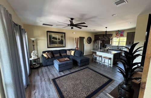 Cardinal Hills House | Cozy 1-bedroom, 2 car garage, large covered patio, amazing Hill Country view.