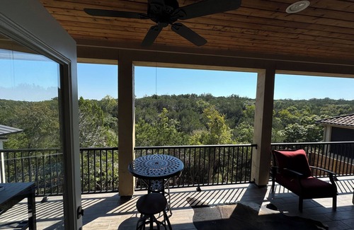 Cardinal Hills House | Cozy 1-bedroom, 2 car garage, large covered patio, amazing Hill Country view.