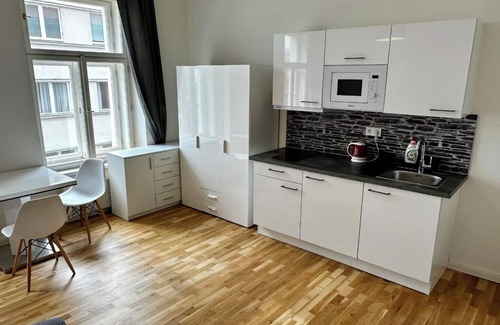 Rohansky ostrov Apartment | Cozy 1-bedroom apartment in welcoming Hlavní město Praha with WiFi
