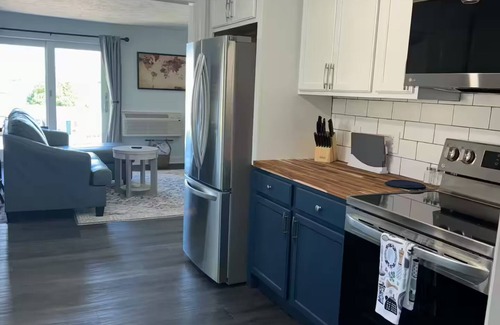 St Ignace Apartment | Cozy 1-bedroom apartment with WiFi, AC in charming St. Ignace