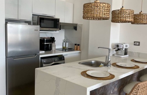 Barrio La Fortaleza Vieja Condo | Cozy 1-bedroom condo in Samana w/AC, WiFi, fitness room, pool and amazing view.