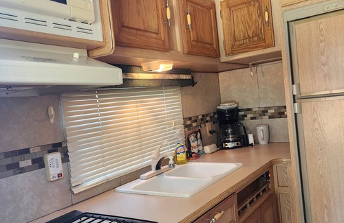Fort King District House | Cozy 1-bedroom mobile home Huge Inground Pool, Jacuzzi, Barbique WiFi, AC Ocala