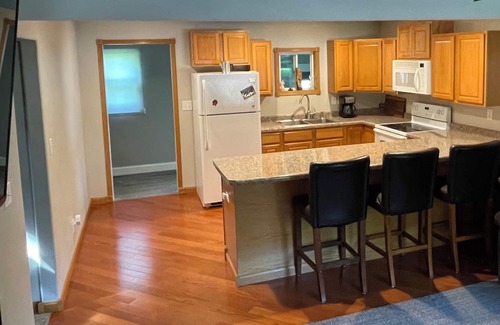 Marshall County House | Cozy 2-bd home in Newfolden. WiFi, AC, Full kitchen & living room w fireplace!