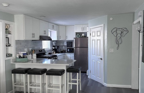 Hyde Park Apartment | Cozy 2-bedroom apartment in charming Boston with WiFi, AC. Commuter train