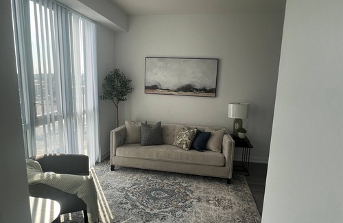 Vaughan Condo | COZY 2 BEDROOMS PLUS ONE FULL BATH IN THE NEW DOWNTOWN VAUGHAN, MINS FROM SUBWAY