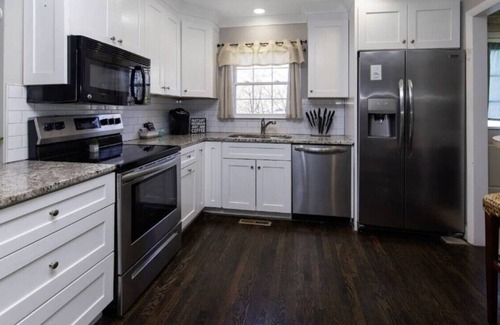 Charlotte House | Cozy 3BR House with Private Backyard and Easy Access to Uptown Charlotte