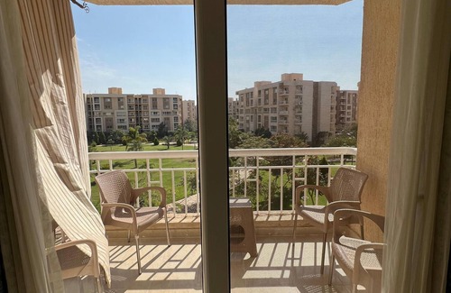 Madinaty Apartment | Cozy 4-bedroom apartment newly furnished in beautiful Madinaty with WiFi, AC