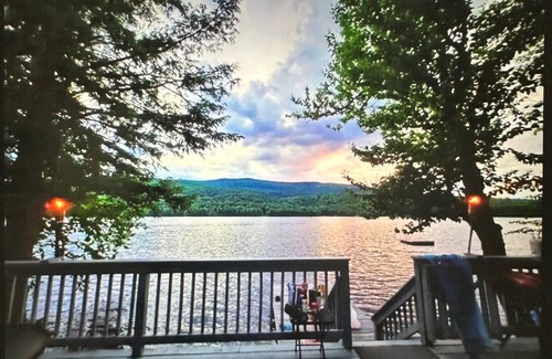 Piermont Cabin | Cozy and Rustic lakefront cottage on beautiful, serene Lake Armington