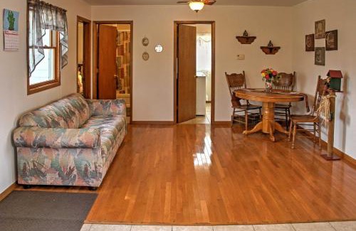 Balsam Lake House | Cozy Balsam Lake Home Deck, Private Dock and Kayaks