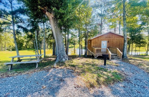 Horton Cabin | Cozy Cabin by Turtle Creek w/pond view
