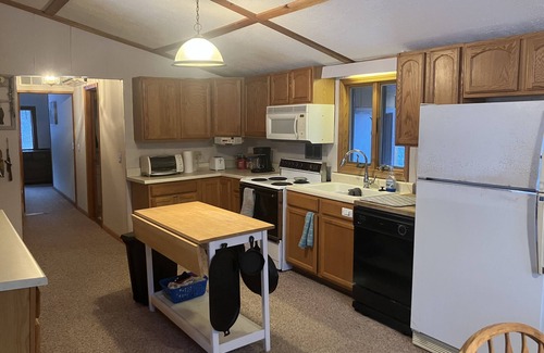Hulbert Township Cabin | Cozy Cabin located directly on the ORV trail. Peace & seclusion.