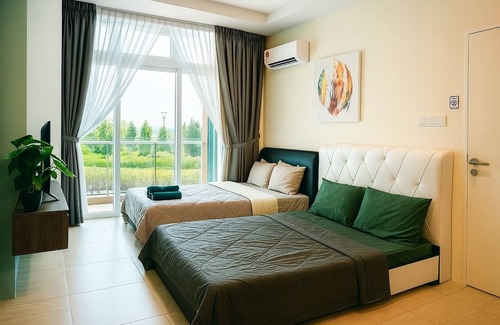 Kuching Apartment | Cozy City Big studio Riverine Diamond