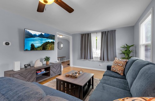 Cheektowaga House | Cozy Cleveland Hill Retreat: Perfect for Family Fun or Game Day Getaways!