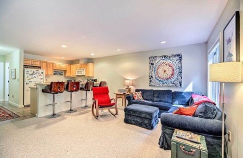 East Burke Condo | Cozy Condo w/Patio, Walk to Burke Mountain!