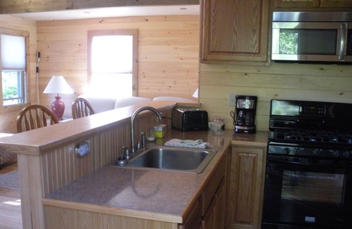 Southwest Harbor Cottage | Cozy Cottage In Town & In The Woods With A Small Brook Alongside