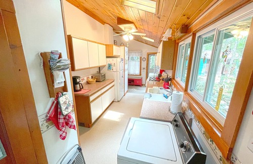 Lovell Cottage | Cozy cottage lake retreat with private beach. Perfect place to unplug.