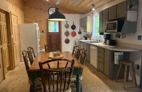 Seguin Cottage | Cozy cottage retreat + Bunkie with the perfect western exposure waterfront