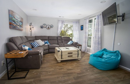 Cedar Lane House | Cozy Family Fishing Cove with pier.