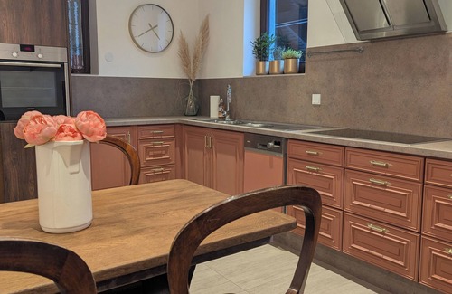 Schoenau an der Brend Apartment | Cozy fireplace suite with private whirlpool & fireplace in the Wald-Villa-Schönau