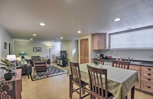 Old Town Apartment | Cozy Fort Collins Garden Apt in Historic Old Town!