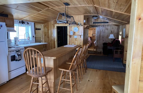 Jackman Cabin | Cozy four season cabin centrally located near the heart of downtown Jackman
