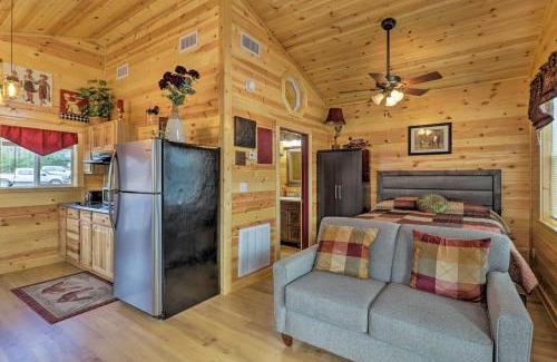 Wilburn Apartment | Cozy Heber Springs Cabin with Deck and Dock!