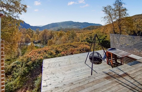 Bjerkreim House | Cozy home in Vikeså with house sea view