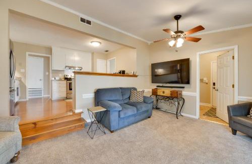 Matthews House | Cozy Home with Fenced Yard Less Than 1 Mi Downtown Matthews!