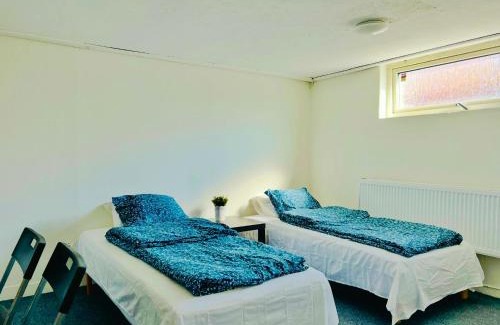 Oster Villa | Cozy home with garden in Malmö - two double beds room