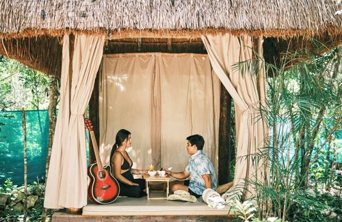 Cozumel Cabin | Cozy Jungle Retreat- Hot tub, Private Pool & Breakfast - 5 mins to Beach