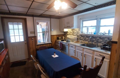 Lost Creek House | Cozy little old House in Lost Creek PA: Enchanting deck and expansive yard