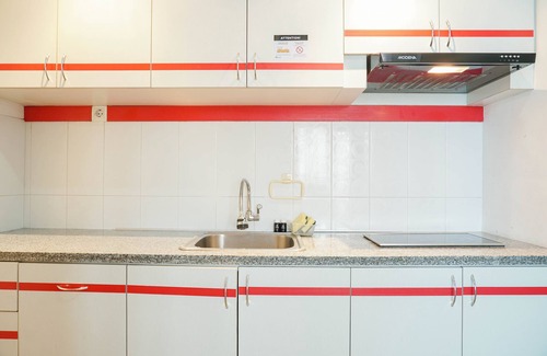 Cipulir Apartment | Cozy Living 1BR at Pakubuwono Terrace Apartment