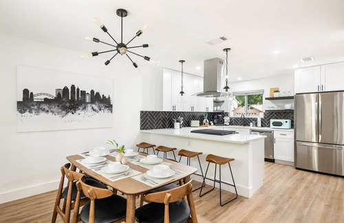 Forest North Estates House | Cozy & Modern Home with King Beds, Fenced Yard, Fast Wi-Fi