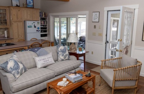 Five Islands Cottage | Cozy Ocean Side Cottage with screened in Sun room! 5 minutes from Private beach
