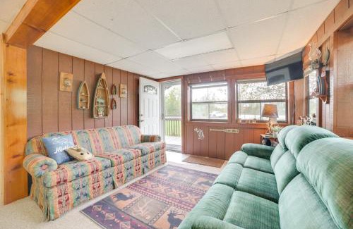 Onaway House | Cozy Onaway Vacation Rental with Deck and Fire Pit!