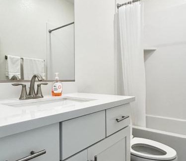 Elk Grove House | Cozy Private bedroom with private bathroom