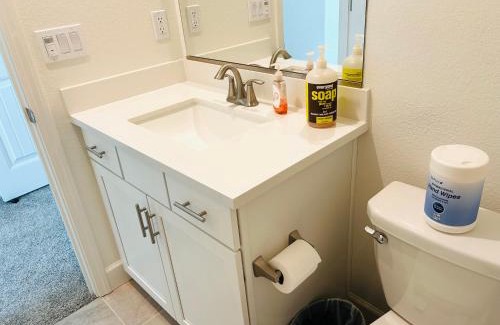Elk Grove House | Cozy Private bedroom with private bathroom