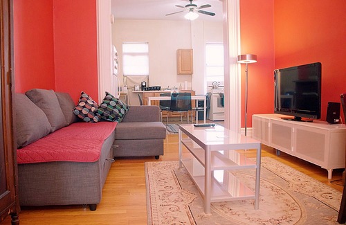 McGinley Square Apartment | Cozy Red Studio 15 Min Walk to Jsq Path Station Easy Commute to NYC