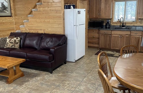Thompson Falls House | Cozy, river front cabin in the woods just steps away from the Clark Fork.