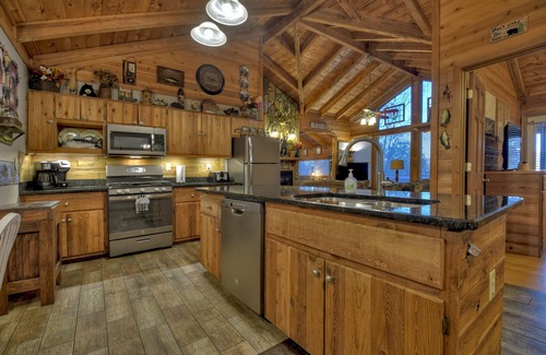 Blue Ridge Cabin | Cozy Romantic Cabin with Beautiful View! Hot Tub! Near Downtown! As Low As 105!