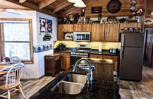 Blue Ridge Cabin | Cozy Romantic Cabin with Beautiful View! Hot Tub! Near Downtown! As Low As 105!