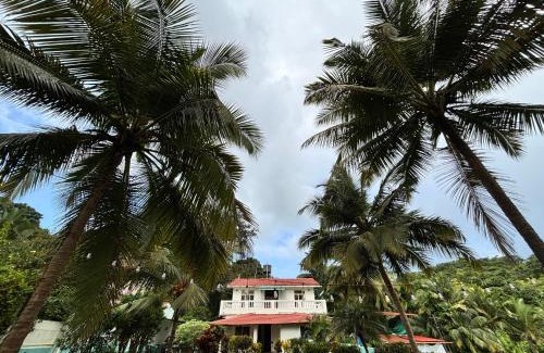 Canacona House | Cozy room in hill view villa with lush green lawn