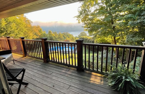 Moravia Villa | Cozy secluded villa-south skaneateles-hot tub, panoramic view, waterfalls, gorge