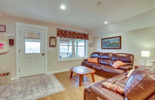 Swanton Apartment | Cozy Solar-Powered Loft Walk to Lake Champlain!