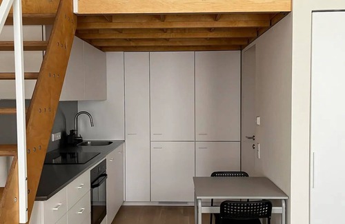 Uzupis Apartment | Cozy studio with free parking and self check-in Vilnius
