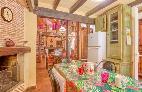 Cazaubon House | Cozy T3 house with free WiFi, 2 fireplaces, for 2-4 guests