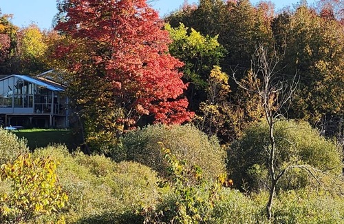 Markdale Cottage | Cozy Timberwood cottage on 75 acres of privacy.
