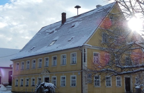Dinkelsbuehl Apartment | Cozy vacation apartment with ground-level access