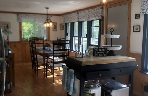 Ryegate House | Cozy Vermont Lake Lodge with Kayaks Fishing & Campfire Fun
