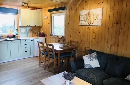 Krokowa Cabin | Cozy, Wooden Cabin "Lawendowe Zacisze"50 km from Gdansk,10 min from the beach